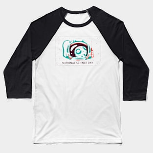 Science Day Astronaut Baseball T-Shirt